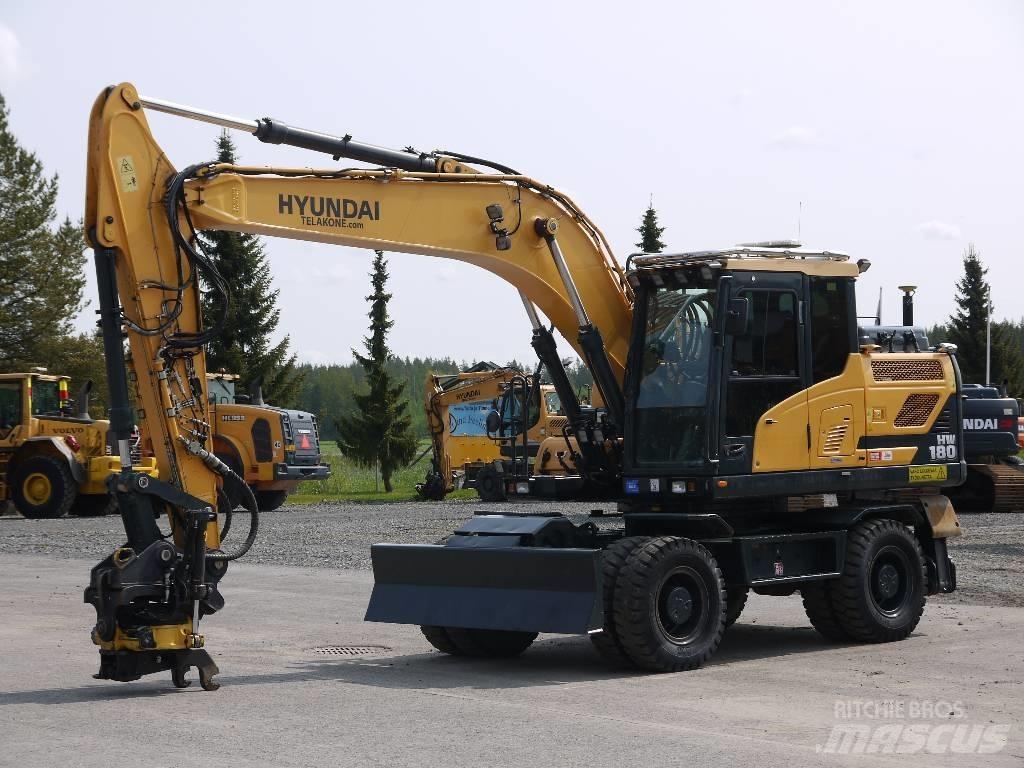 Hyundai HW 180 Kolová rýpadla