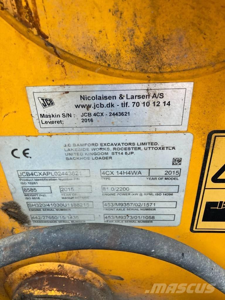 JCB 4 CX Rýpadlo-nakladače