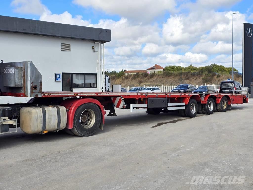 Kel-Berg 3 AS Valníkové návěsy/Návěsy se sklápěcími bočnicemi