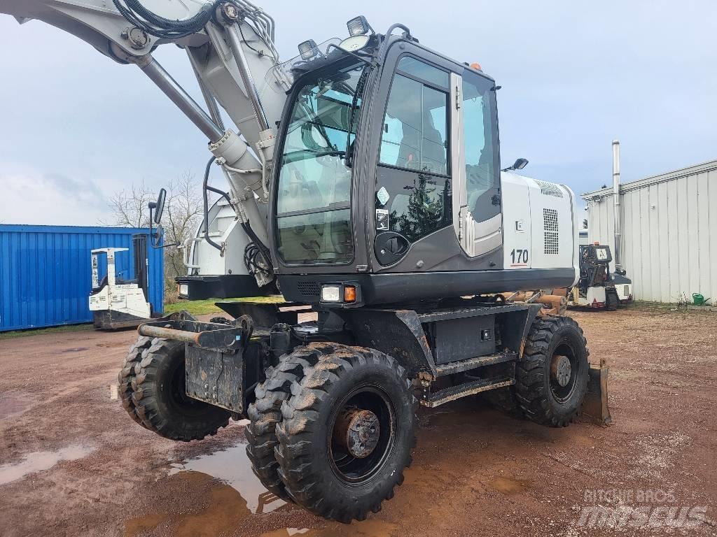 Hitachi ZX 170 W-3 Kolová rýpadla
