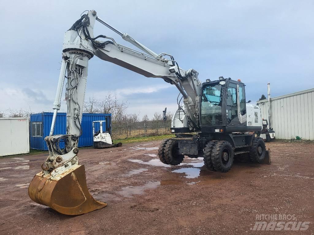 Hitachi ZX 170 W-3 Kolová rýpadla