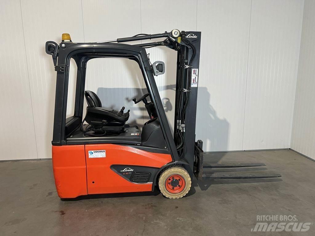Linde E16-02 Akumulátorové vozíky