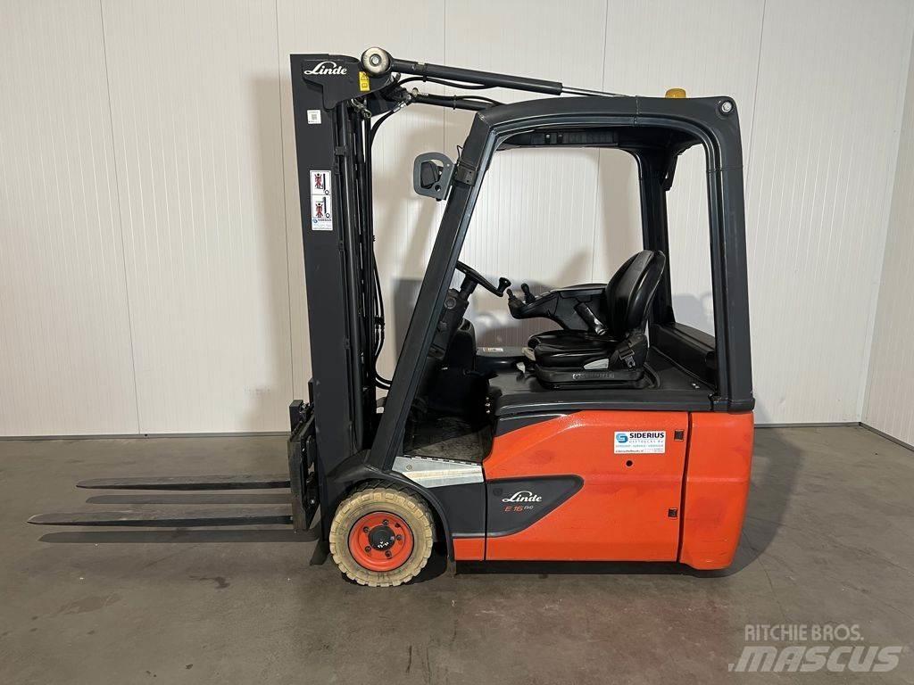 Linde E16-02 Akumulátorové vozíky