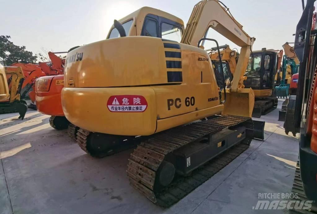 Komatsu PC 60 Pásová rýpadla