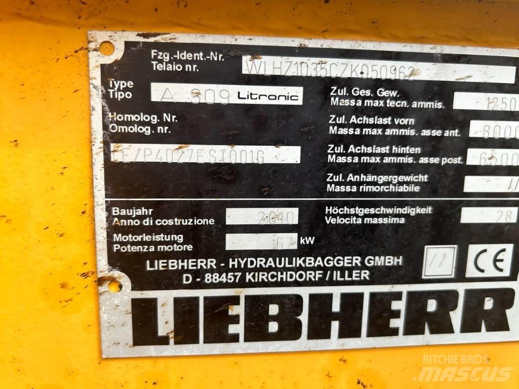 Liebherr A 309 Kolová rýpadla