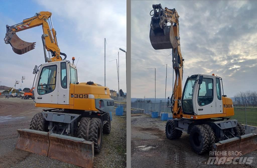 Liebherr A 309 Kolová rýpadla