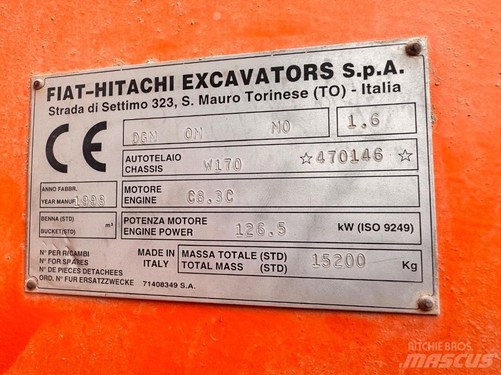 Hitachi W 170 Kolové nakladače