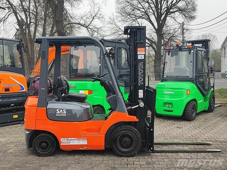 Toyota 42-7FGF18 LPG vozíky