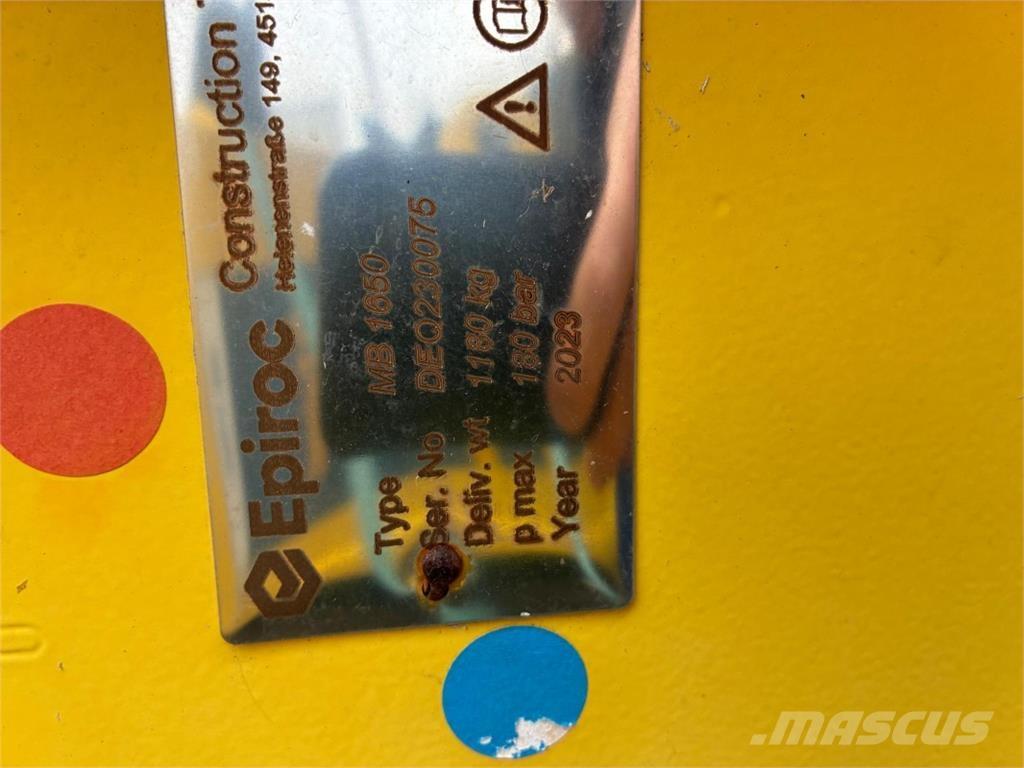 Epiroc MB1650 Bourací kladiva / Sbíječky