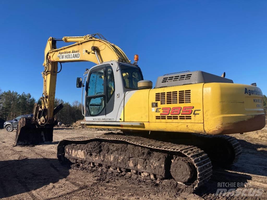 New Holland E 385 Pásová rýpadla