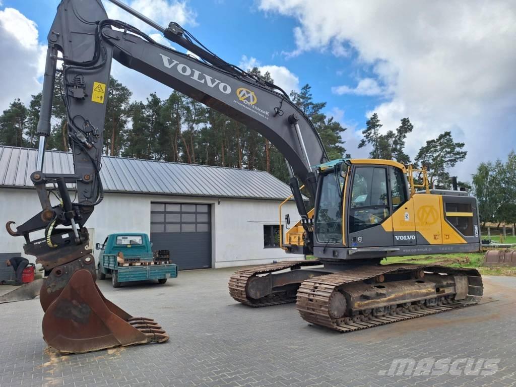Volvo EC 250 EL Pásová rýpadla
