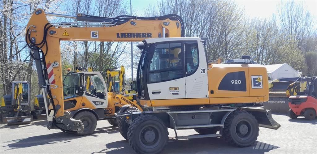 Liebherr A920 Kolová rýpadla