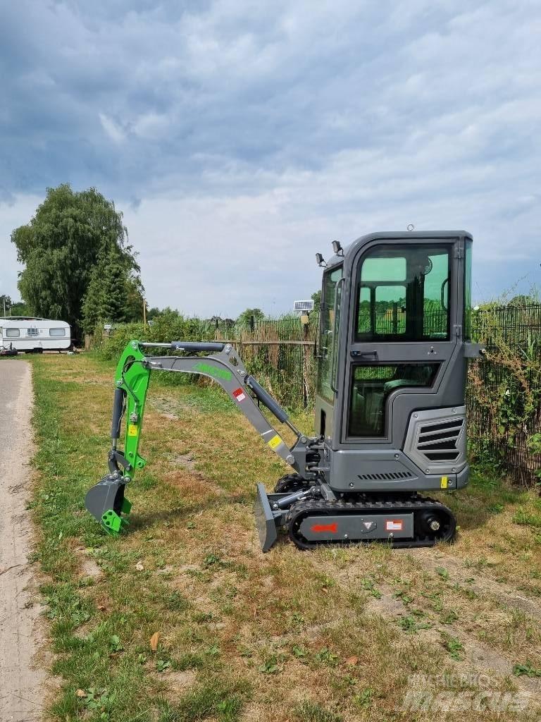 WCM LT12 Mini rýpadla < 7t