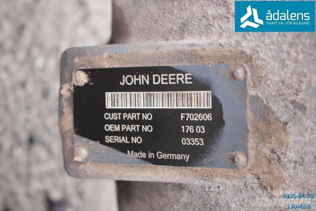 John Deere 1510 Podvozky a zavěšení kol