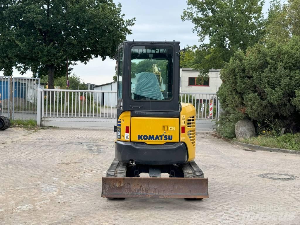 Komatsu PC26MR-3 Mini rýpadla < 7t