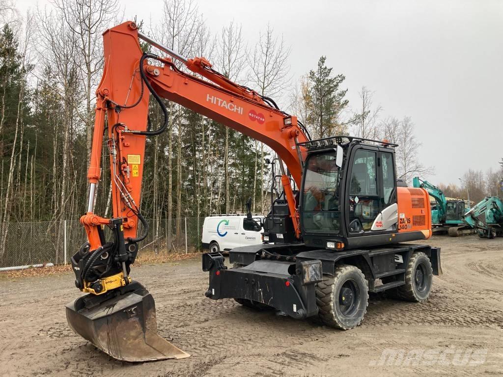 Hitachi ZX 140 W-5B Kolová rýpadla