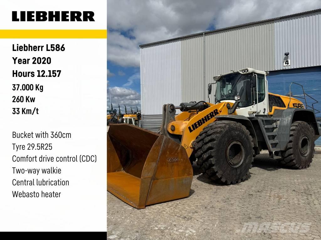 Liebherr L586 Kolové nakladače