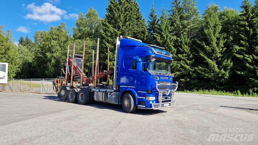 Scania R730 8x4*4 Vozy na přepravu kmenů