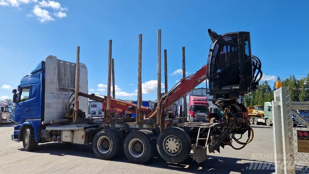 Scania R730 8x4*4 Vozy na přepravu kmenů