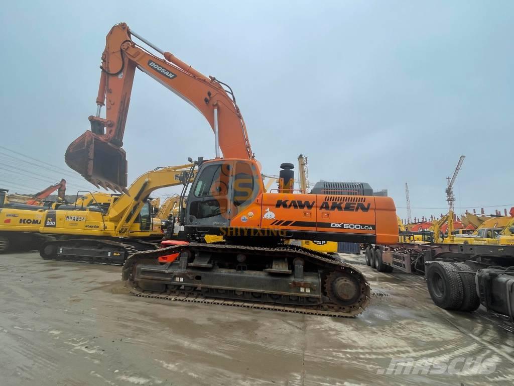 Doosan DX500 LCA Pásová rýpadla