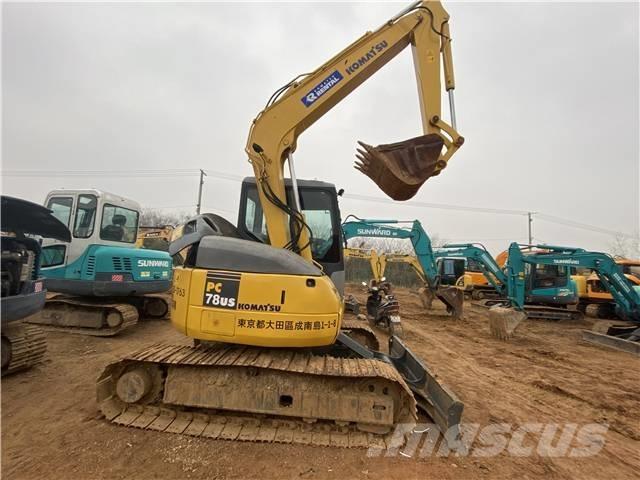 Komatsu pc78 Pásová rýpadla