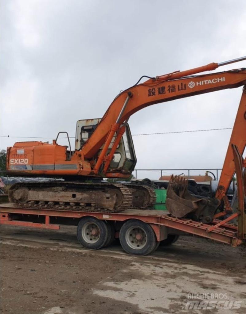 Hitachi EX 120-1 Pásová rýpadla