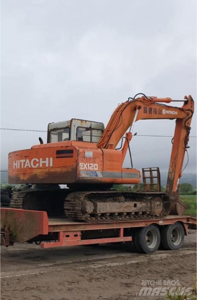 Hitachi EX 120-1 Pásová rýpadla