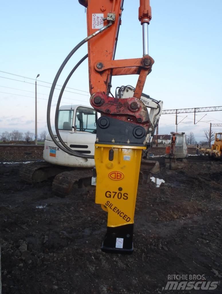 TUR G70 S 1240kg Bourací kladiva / Sbíječky