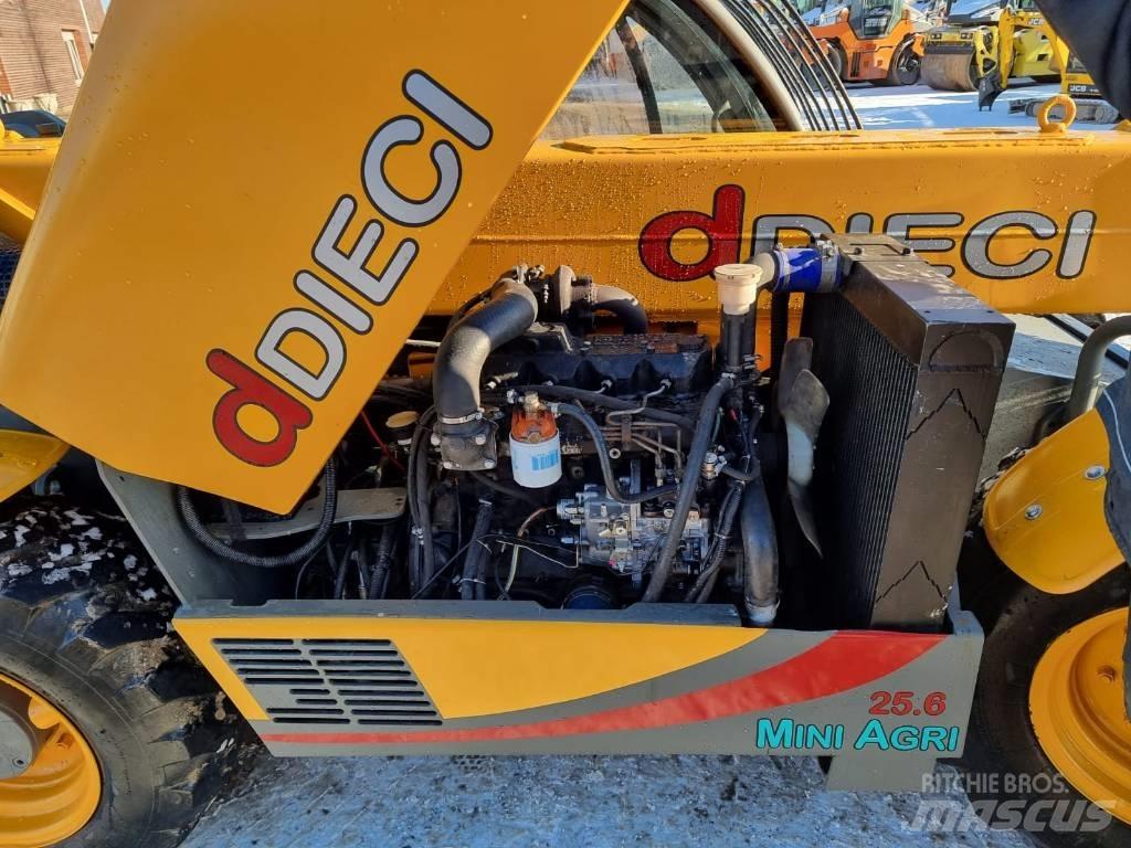 Dieci Mini Agri 25.6 Teleskopické kolové nakladače
