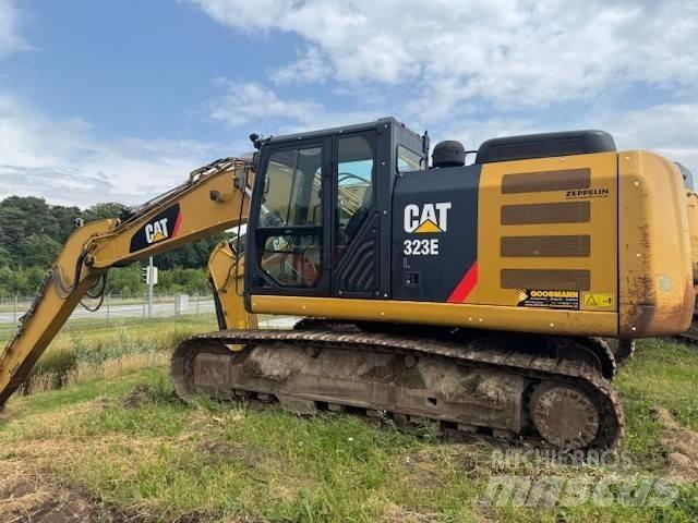 CAT 323 E Pásová rýpadla