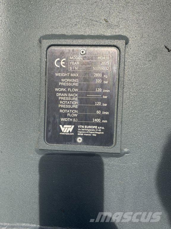 VTN MD410 S Klešťové drapáky