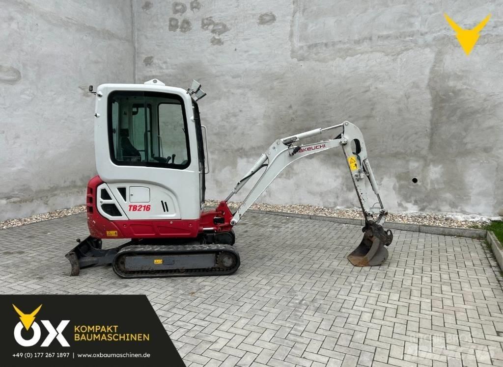 Takeuchi TB 216 Mini rýpadla < 7t