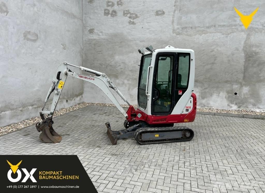 Takeuchi TB 216 Mini rýpadla < 7t