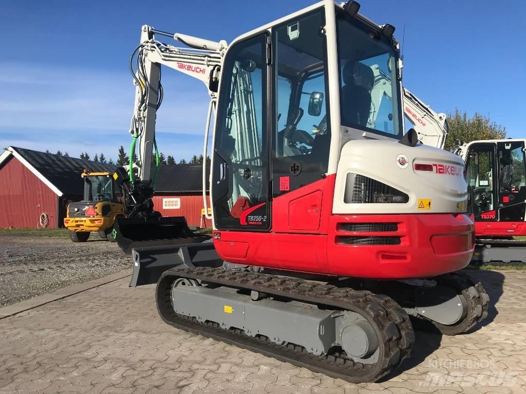 Takeuchi TB250-2 Mini rýpadla < 7t