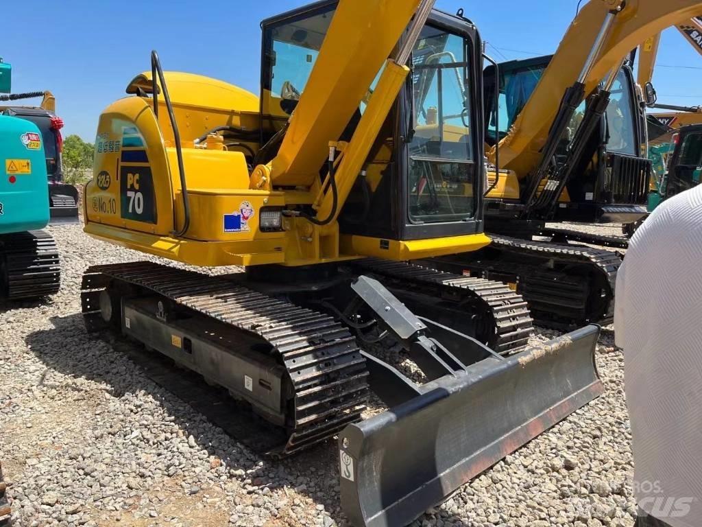 Komatsu PC 70 Pásová rýpadla