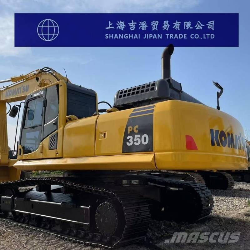 Komatsu PC 350 Pásová rýpadla