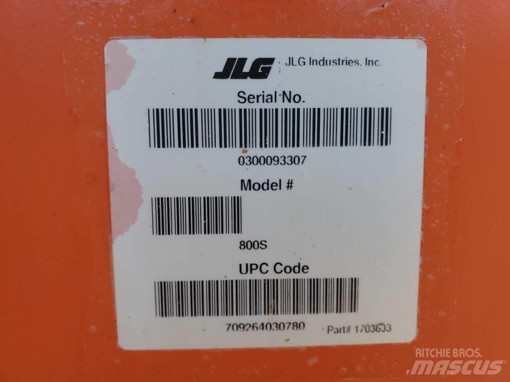 JLG 800 S Terénní vysokozdvižné vozíky