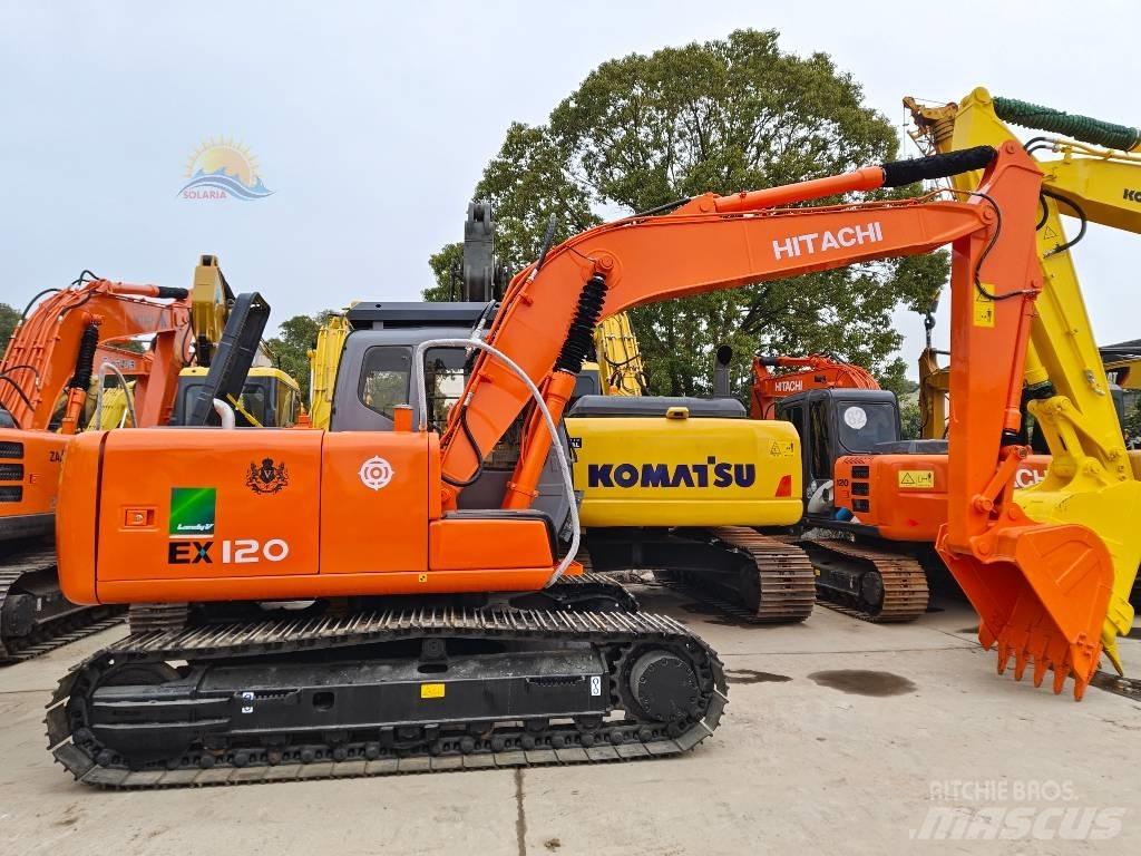 Hitachi EX 120 Pásová rýpadla