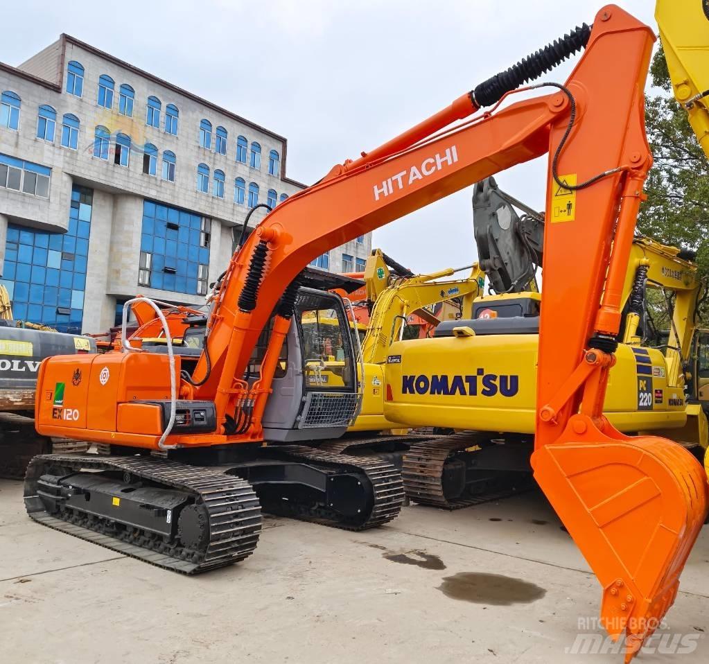 Hitachi EX 120 Pásová rýpadla