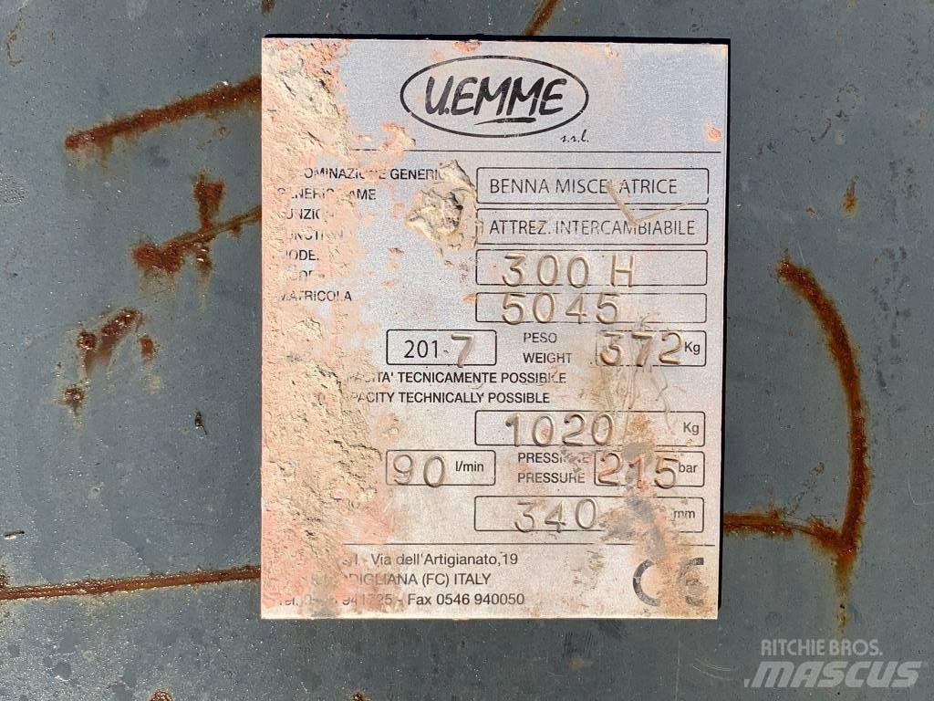  U.EMME 300H Klešťové drapáky