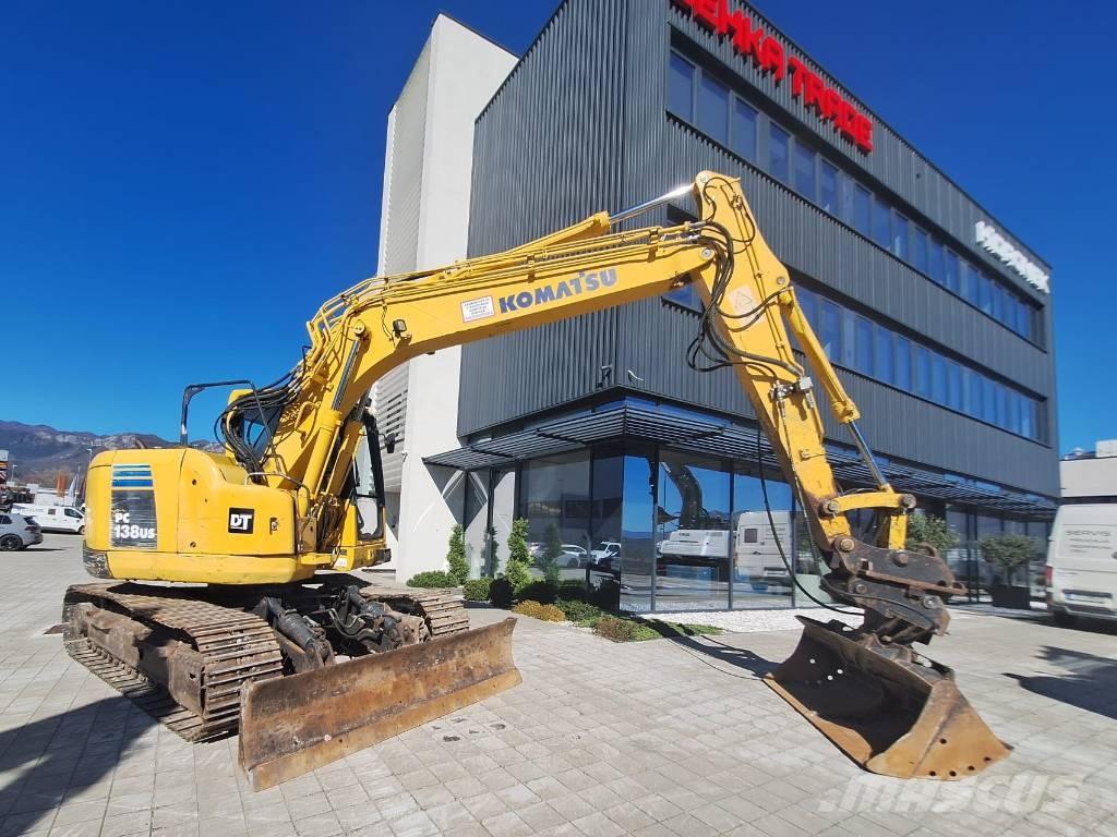 Komatsu PC 138 US-8 Pásová rýpadla