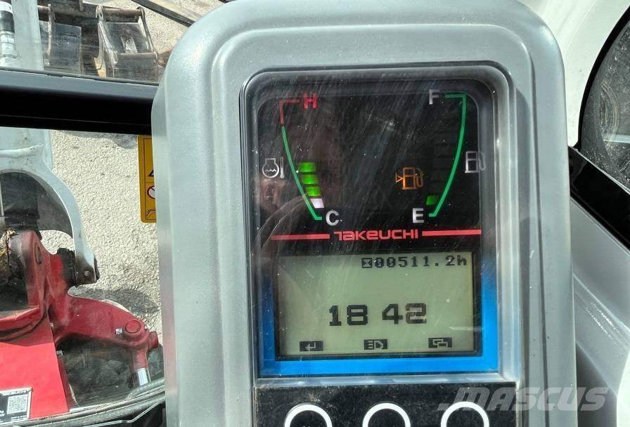 Takeuchi TB 216 Mini rýpadla < 7t