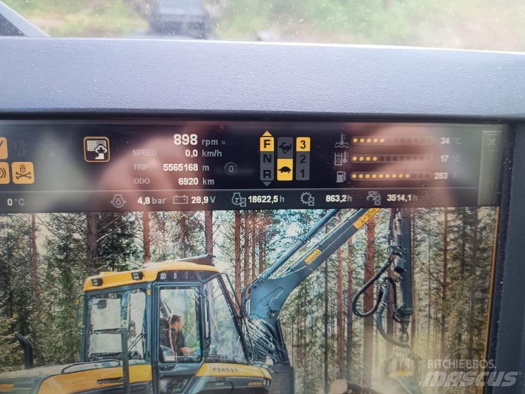 Ponsse Ergo 6W Harvestory