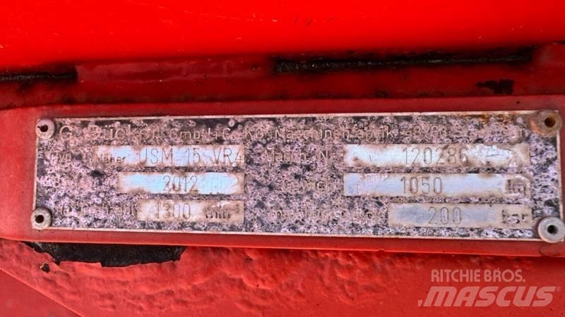 Dücker USM 15 VR4 Stroje na sklizeň pícnin-příslušenství