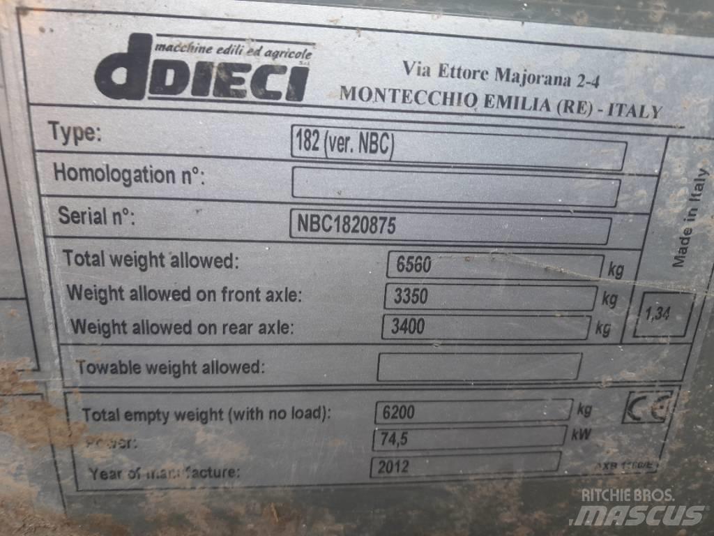Dieci 26.6 Teleskopické nakladače pro zemědělství