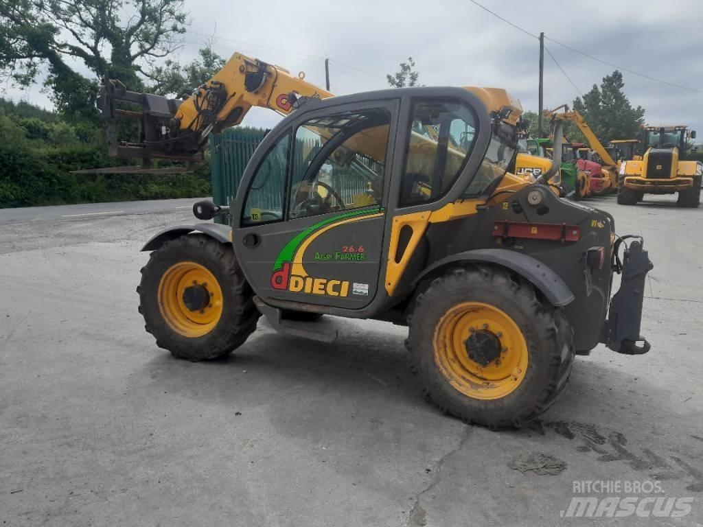 Dieci 26.6 Teleskopické nakladače pro zemědělství