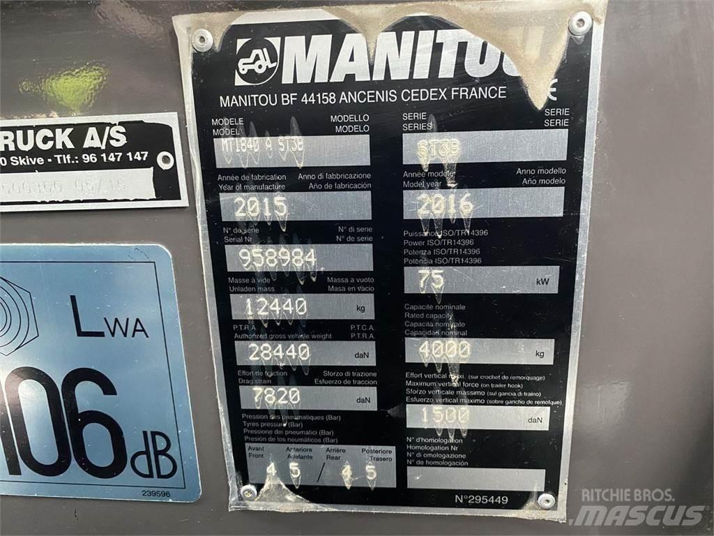 Manitou MT1840A Teleskopické manipulátory