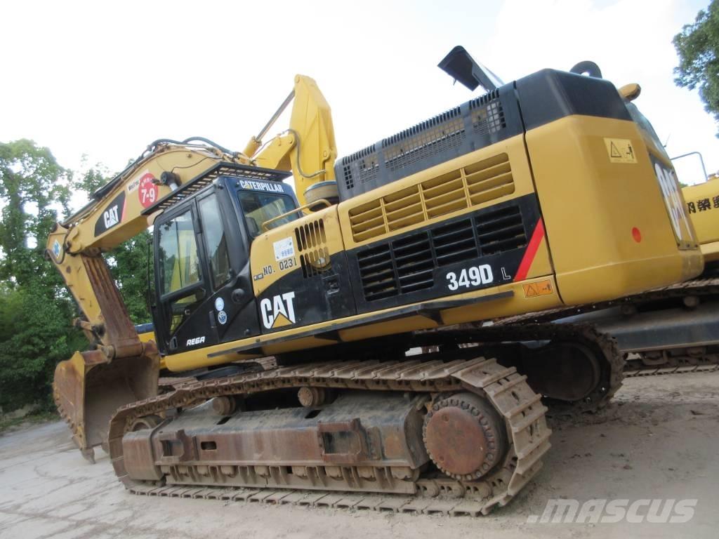 CAT 349 D Pásová rýpadla