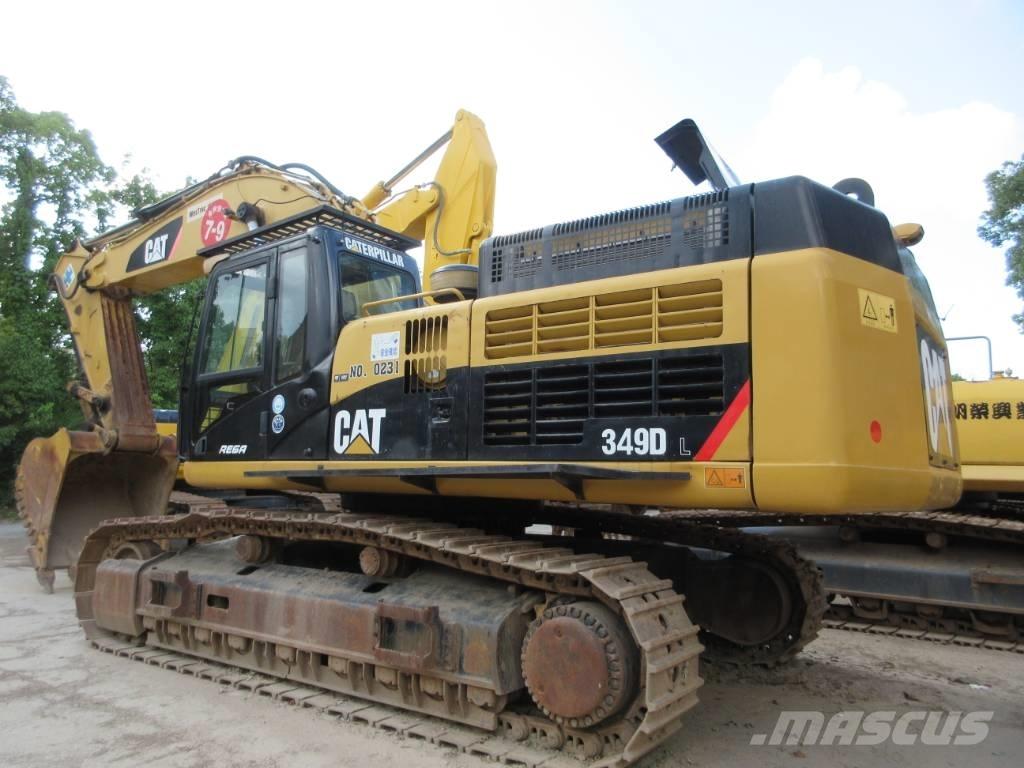 CAT 349 D Pásová rýpadla
