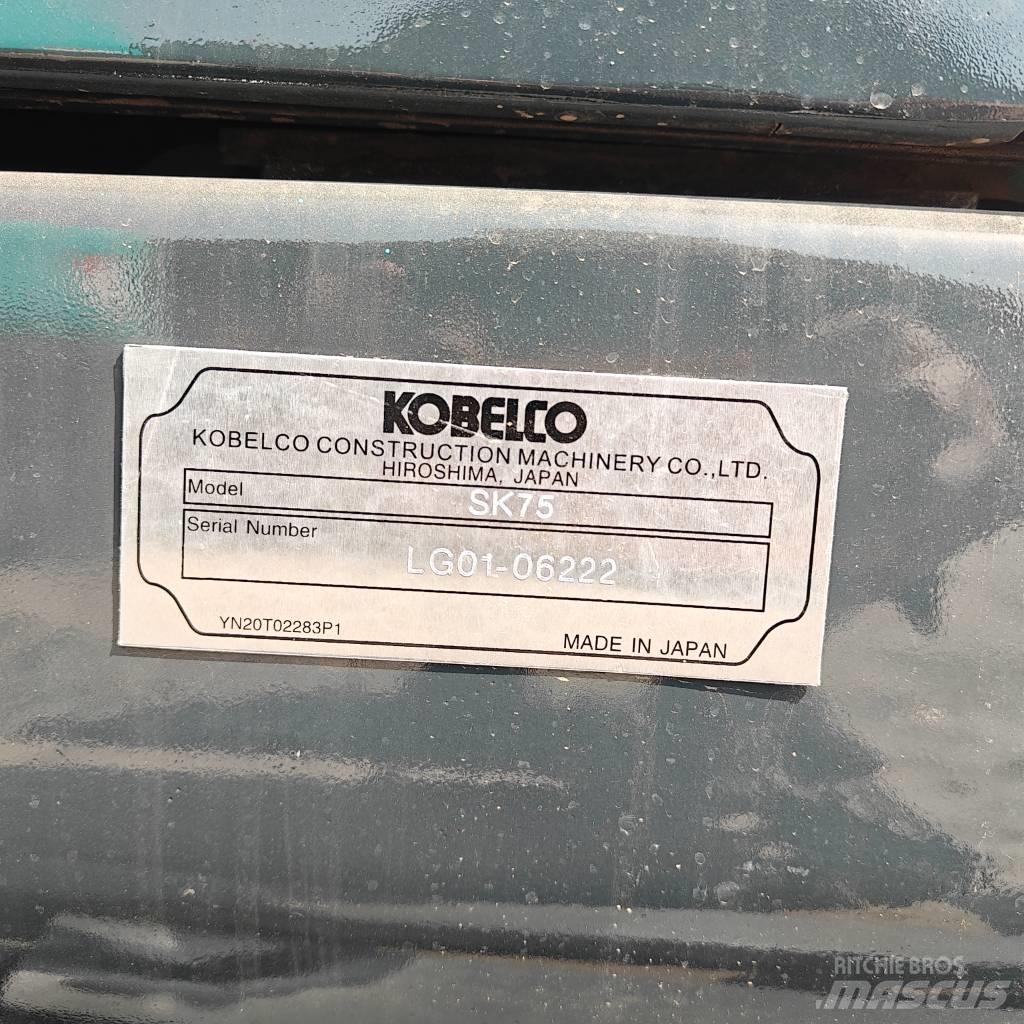 Kobelco 75D Pásová rýpadla